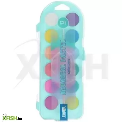 Junior: AquaReal pasztell vízfesték - 12 db-os