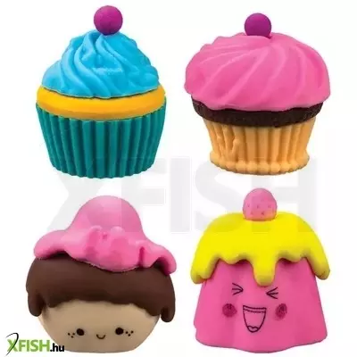 Cupcake radír - 1 db, többféle