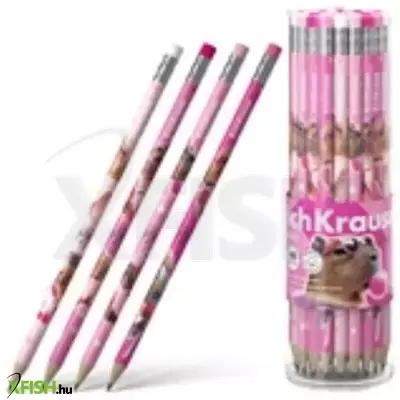 ErichKrause: CapyBarbara grafitceruza radírral - HB, többféle