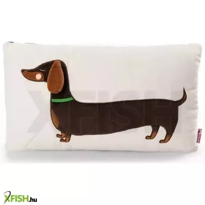 Nici: Tacskó plüsspárna - 43 x 25 cm