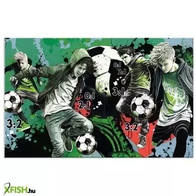 Foci mintás asztali könyöklő - 55 x 35 cm