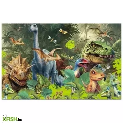 Dinó mintás asztali könyöklő - 55 x 35 cm