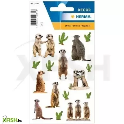 Herma: Szurikáta mintás dekormatrica