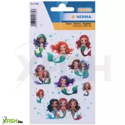 Herma: Varázslatos sellő mintás csillogós fóliamatrica