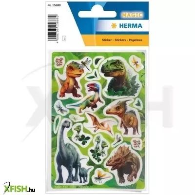 Herma: Varázslatos dinó mintás fóliamatrica