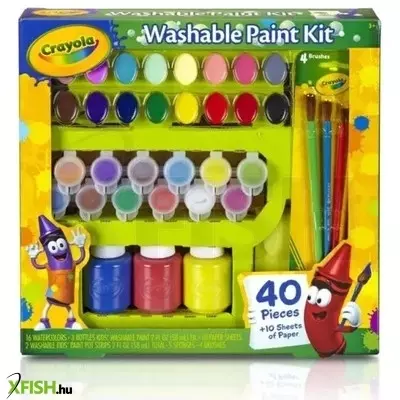 Crayola kimosható festékszett