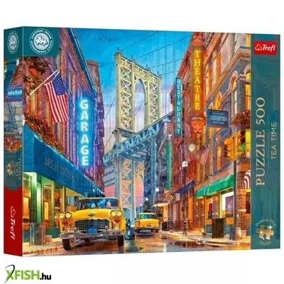 Trefl Premium Plus: European Puzzle Championship New York - 500 darabos puzzle