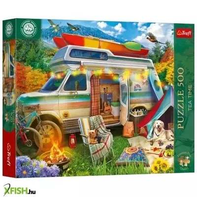 Trefl Premium Plus: European Puzzle Championship Lakóautó - 500 darabos puzzle