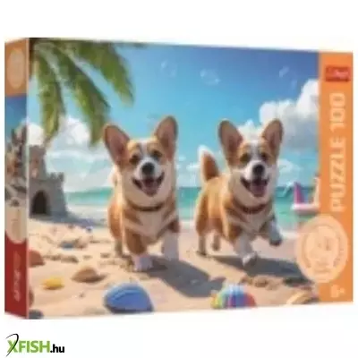 Trefl: Corgi k- 100 darabos puzzle