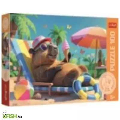 Trefl: Kapibara - 100 darabos puzzle