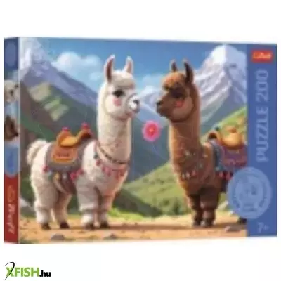 Trefl: Színes lámák – 200 darabos puzzle