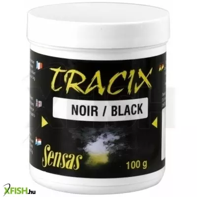 Sensas Tracix Etetőanyag Színezőpor 100G Noir Fekete
