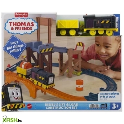 thomas és barátai: motorizált építkezés készlet