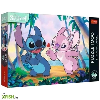 Trefl Premium Plus: Lilo & Stitch puzzle - 1000 darabos