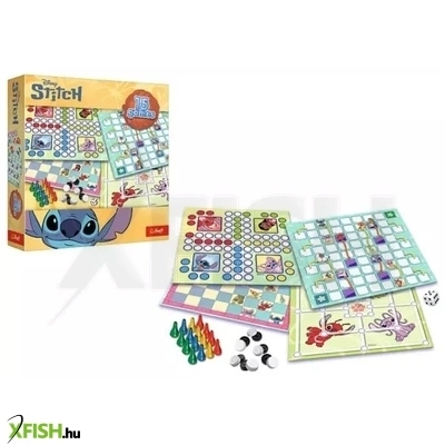 trefl: stitch 15 az 1-ben társasjáték