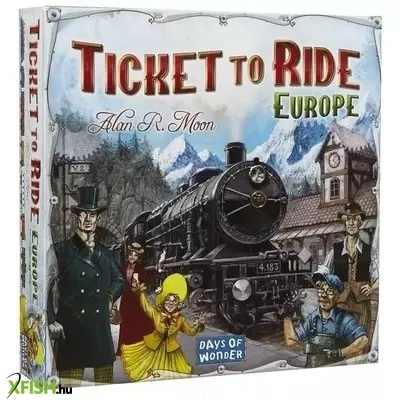 ticket to ride europe - vasúti társasjáték