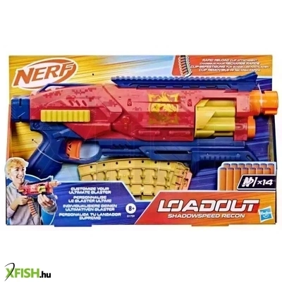 nerf: loadout shadowspeed recon szivacslövő fegyver