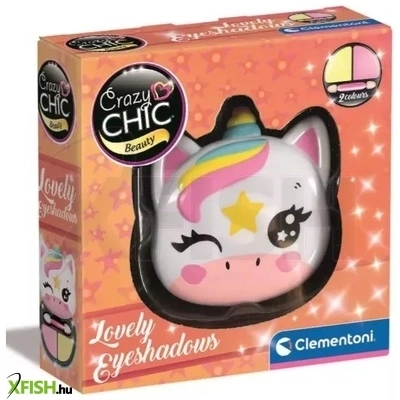 Clementoni: Crazy Chic - Unikornisos szemhéjpúder