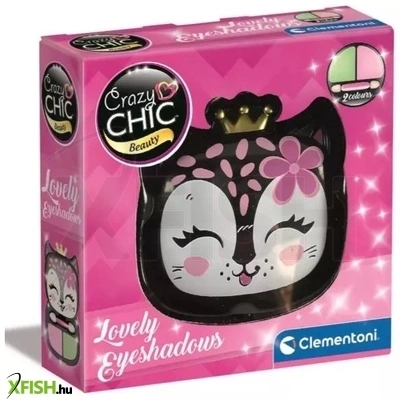 clementoni: crazy chic - párducos szemhéjpúder