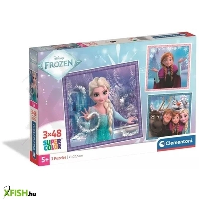 Clementoni: Jégvarázs - 3X48 darabos, négyzet alakú puzzle