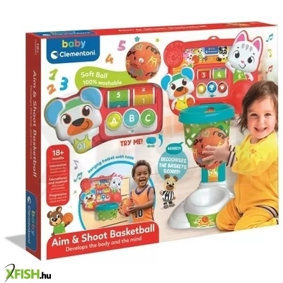 Clementoni: Interaktív kosárlabda palánk