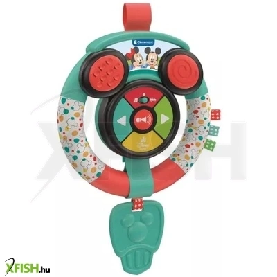 clementoni: disney baby, miki egér - interaktív kormánykerék