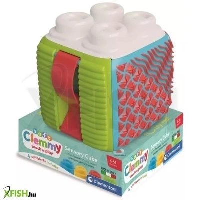 Clementoni: Clemmy Tapints és játssz - fejlesztő kocka
