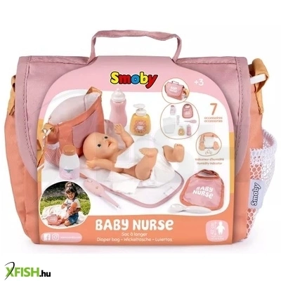 baby nurse: pelenkázó táska kiegészítőkkel - 8 részes