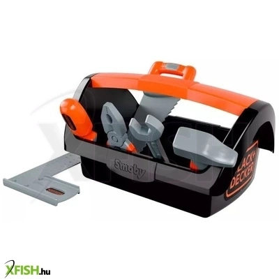 smoby: black and decker szerszámos láda, 6 db-os