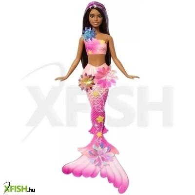 barbie: flower magic - virágvarázs sellő baba