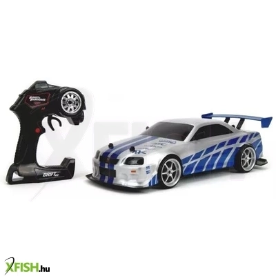 Jada Toys: Halálos iramban RC Nissan Skyline GTR 1 távirányítós autó, 1:10