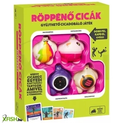röppenő cicák társasjáték