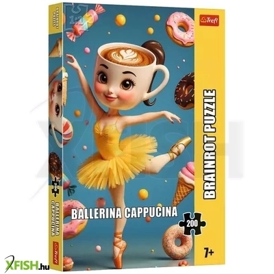 Trefl: Brainrot Ballerina Cappucina - 200 darabos puzzle