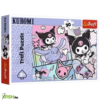 Trefl: Kuromi Hello Kitty - 30 darabos puzzle