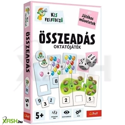 Trefl Kis Felfedező – Összeadás társasjáték
