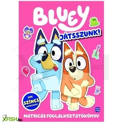 Bluey: Játsszunk együtt! - foglalkoztató füzet