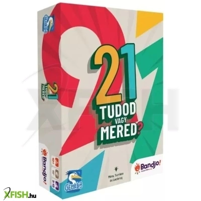 21 - tudod vagy mered? társasjáték - magyar nyelvű
