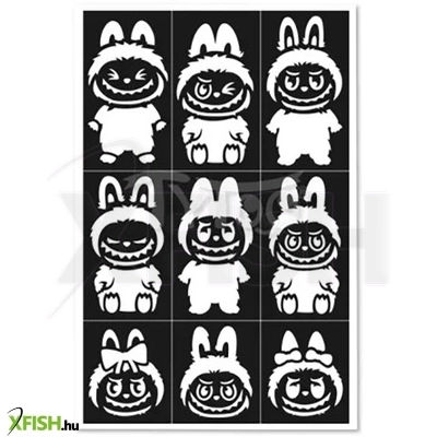 tytoo labubu sablon szett