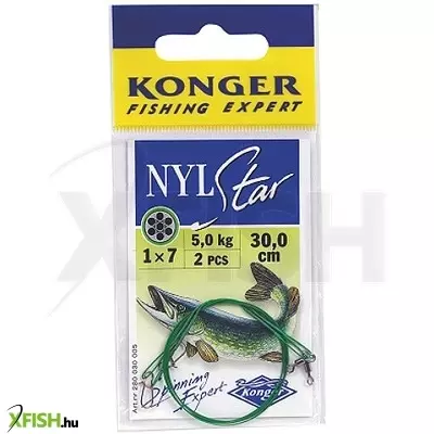 Unfitted Nylstar Leader Rablóhalas Előke 40cm 10Kg 25x2db