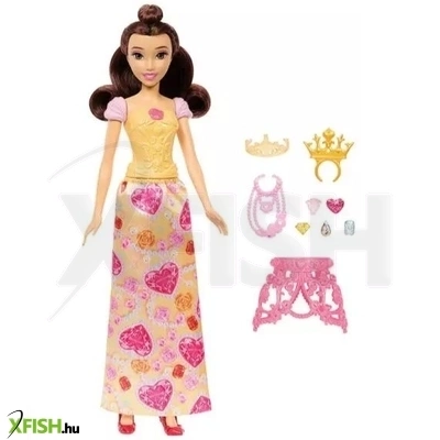 Disney hercegnők: Csupaszív meglepetés baba - Bell