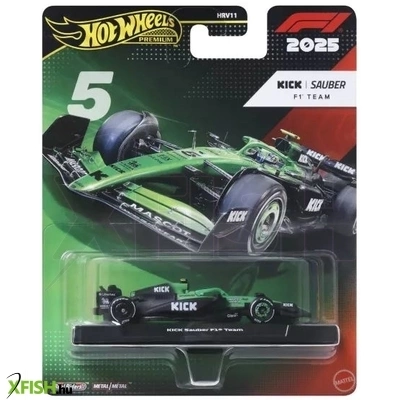 hot wheels: f1 kisautó - gabriel bortoleto - kick sauber