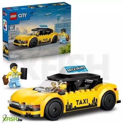lego® city sárga taxi 60487