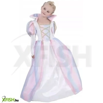 szivárvány hercegnő jelmez - 110/120 cm