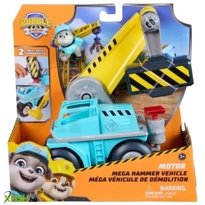 mancs őrjárat: rubble és csapata - építő jármű