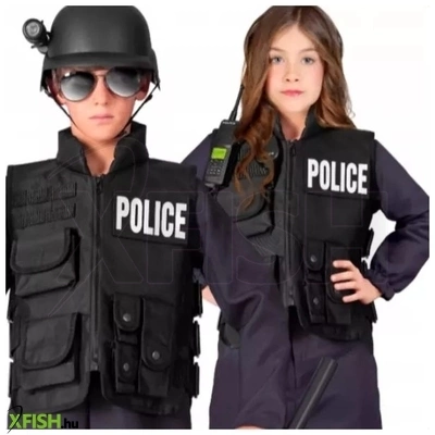 Taktikai mellény 3 féle kitűzővel - 140 cm