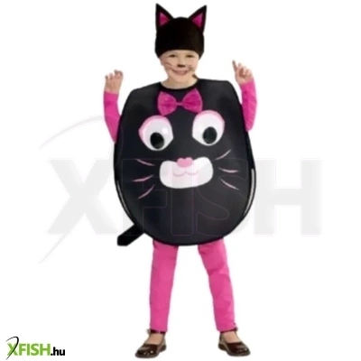 nagy szemű cica jelmez - 104-110 cm