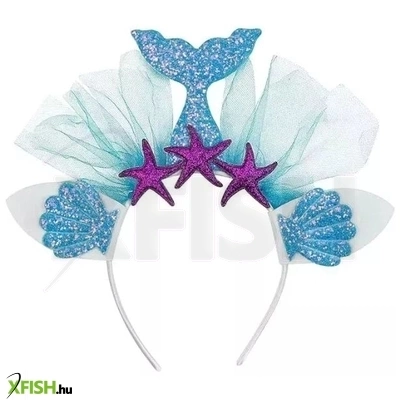 Jelmez kiegészítő: Azúr sellő tiara