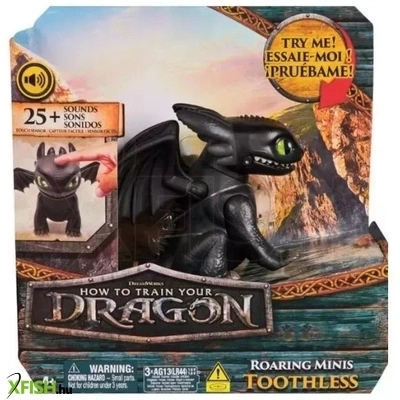 így neveld a sárkányod - Mini interaktív Fogatlan figura