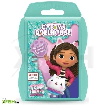 Top Trumps Junior Gabi babaháza - 4 az 1-ben kártyajáték