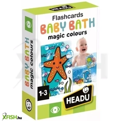 headu: csobbanj és tanulj! bébi tanulókártyák - 8 db